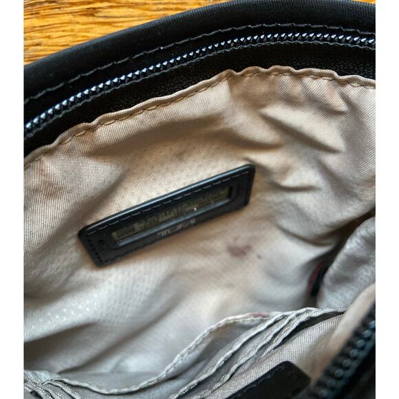 TUMI Mini Black Nylon Crossbody Bag - Picture 5 of 12